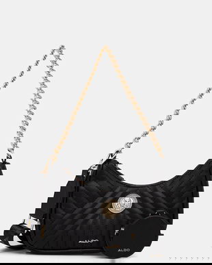 Aldo poșetă culoarea negru, DIAMONDYY.001