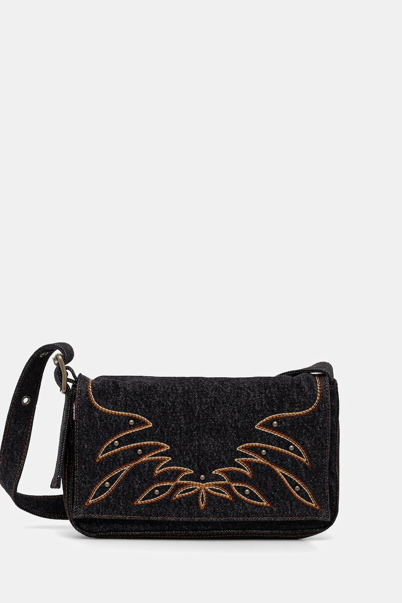 Levi's geantă de blugi culoarea negru, 004CG