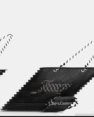 Juicy Couture poșetă Kimberly culoarea negru, BEJQL8797WVP