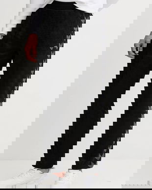 Hummel pantaloni de trening culoarea verde, cu imprimeu, 227579