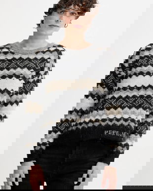 Pepe Jeans pulover din amestec de lână călduros, PL7000039