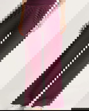 BOSS pantaloni de lounge culoarea roz, uni, 50545655