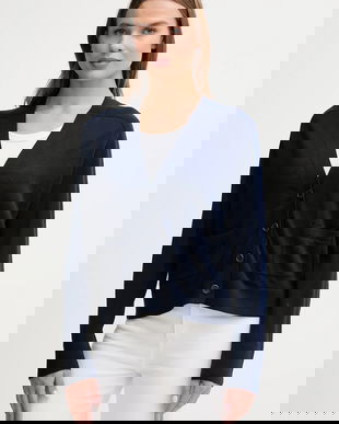 United Colors of Benetton cardigan din lână culoarea negru, light, 11AHD604R