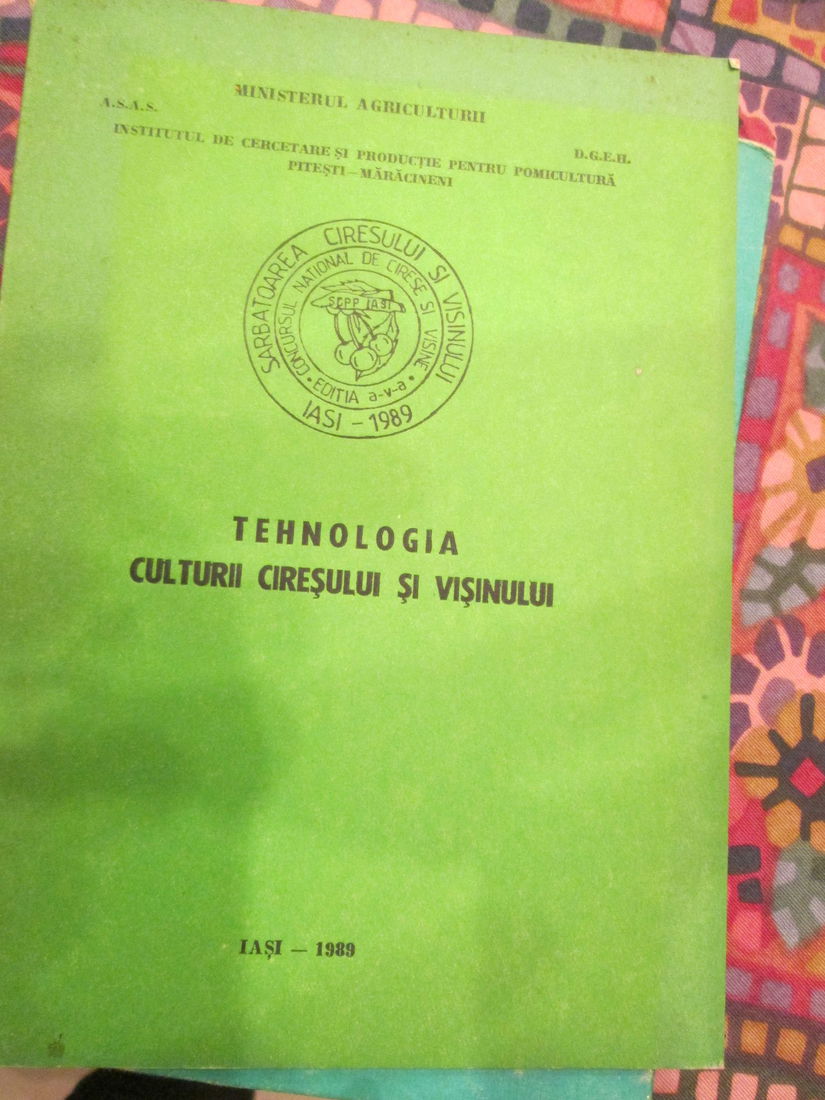 1989 Tehnologia ciresului si visinului