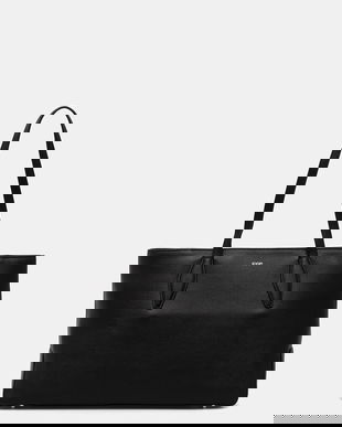 Joop! poșetă de piele Sofisticato Iisadora culoarea negru, 4140007840