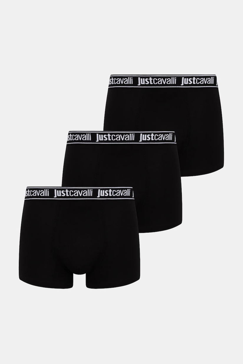 Just Cavalli boxeri 3-pack culoarea negru, 79OAJU02 CJUT2