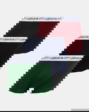 Gant boxeri 3-pack culoarea verde, 902533003