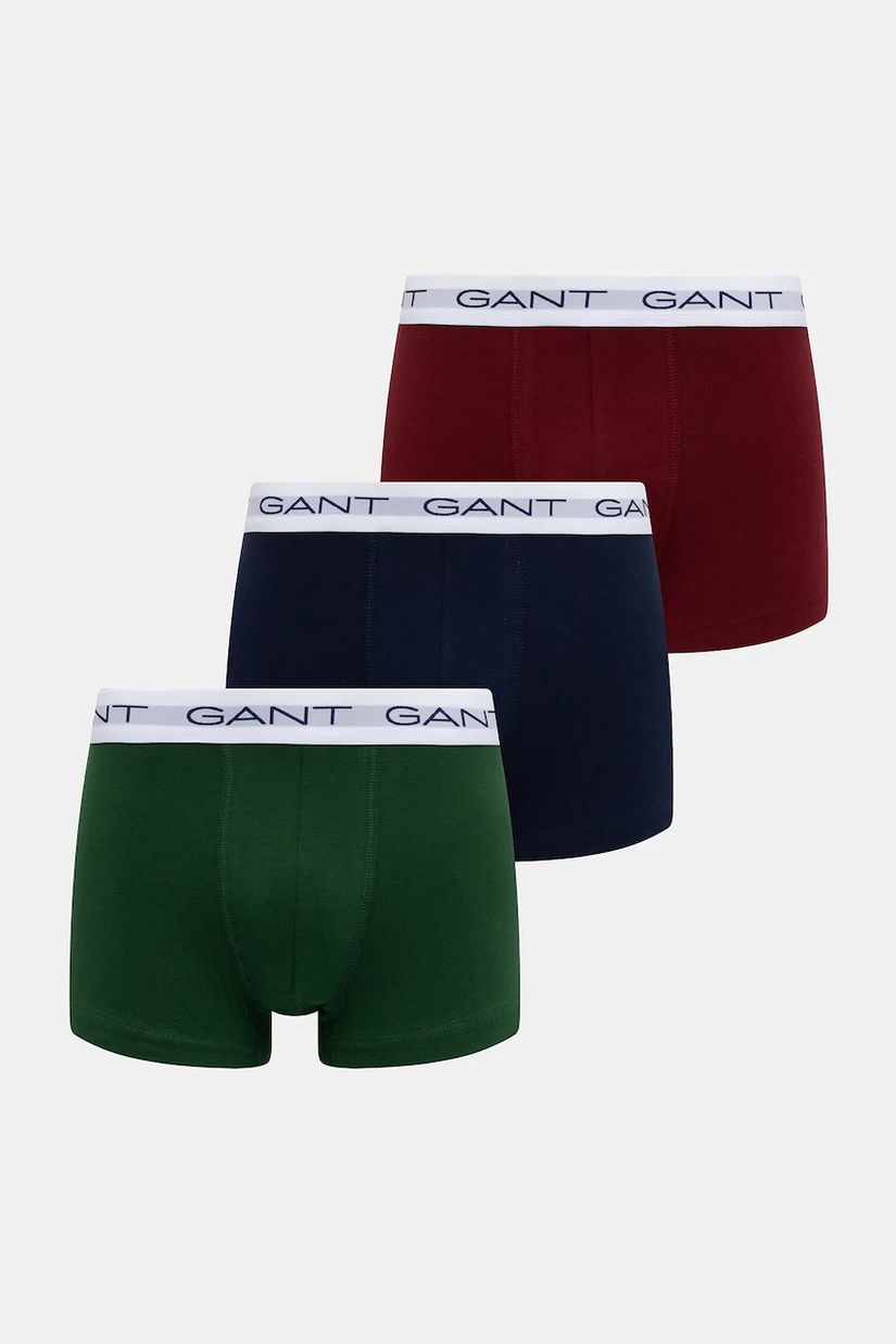 Gant boxeri 3-pack culoarea verde, 902533003