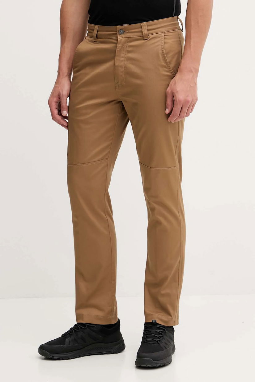 Columbia pantaloni de exterior Pitchstone culoarea verde, 2135671