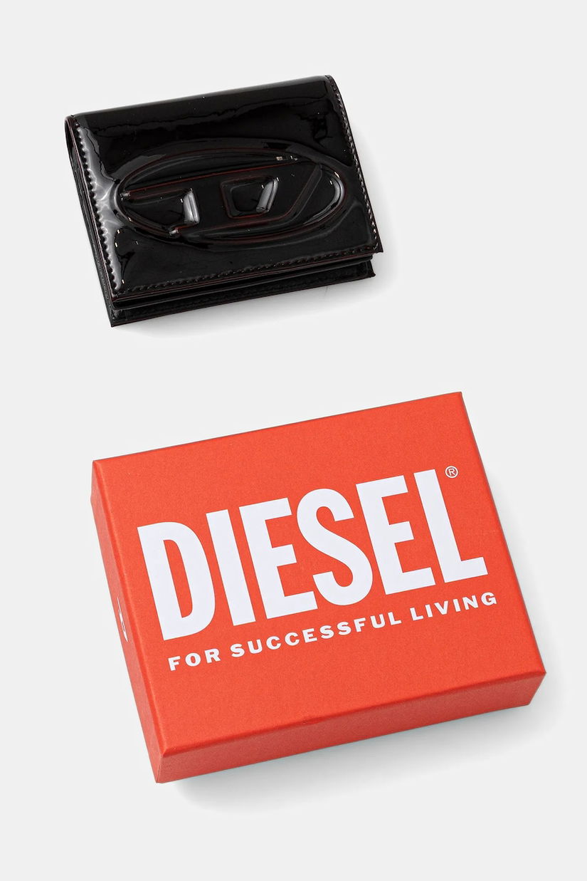 Diesel portofel 1DR 2.0 1DR BI FOLD III culoarea negru, X10390.P8008