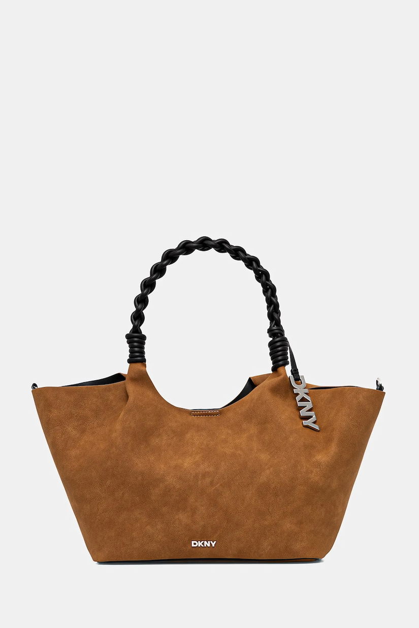 Dkny poșetă PAULA culoarea maro, R53AME49