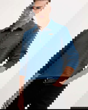 Aeronautica Militare bluză cu imprimeu, FE2067UF00668