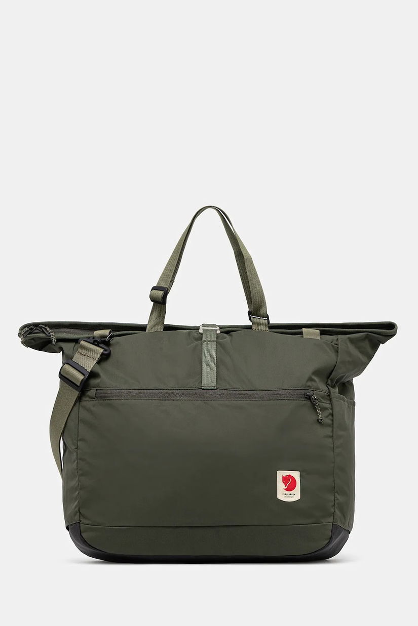 Fjallraven poșetă High Coast Tote 30L culoarea verde, F23200331