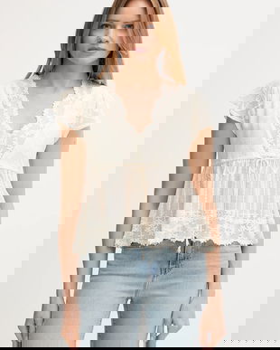 Hoss Intropia bluză culoarea bej, cu imprimeu, 5872098