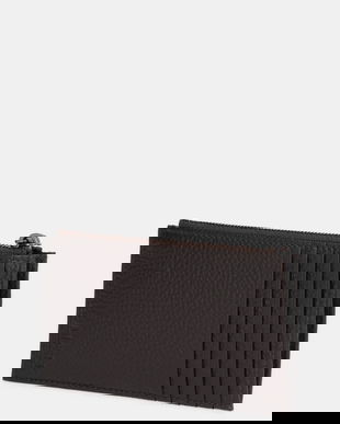 Diesel portofel de piele HISSU EVO HISSU EVO culoarea maro, X10299.P0685