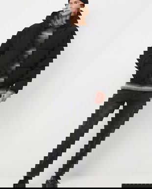 Medicine blugi din bumbac culoarea negru