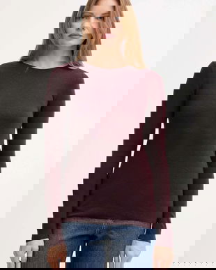 Mos Mosh pulover de lână culoarea maro, light, 168080