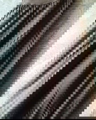 pantaloni bufanti de bumbac