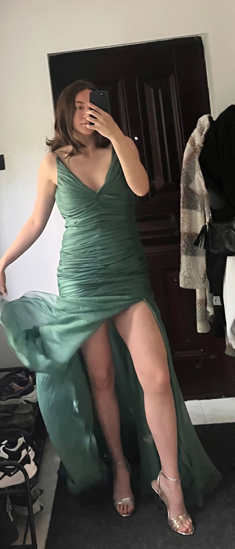 Rochie matase impecabila