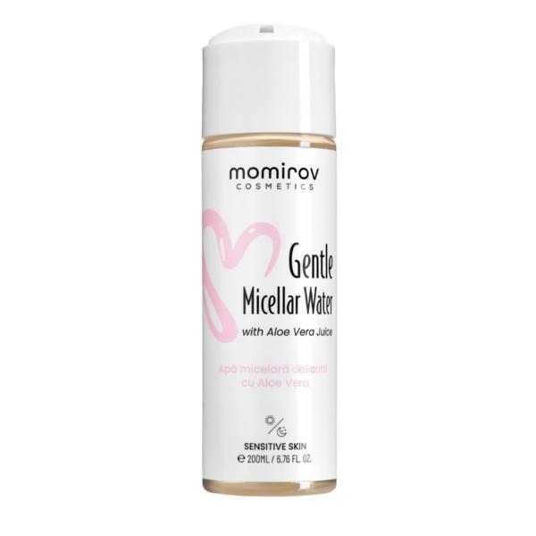 Apa micelara delicata cu Aloe Vera Momirov Cosmetics, 200 ml