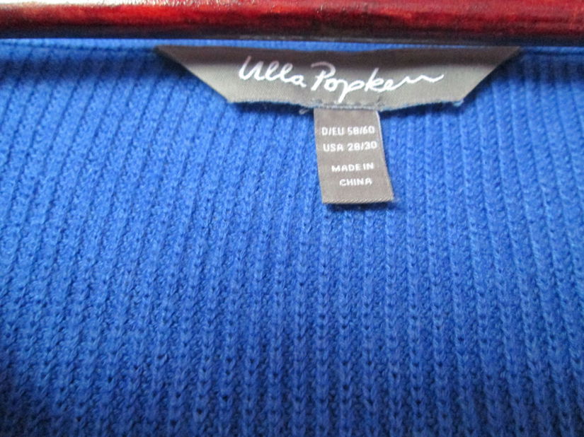 pulover dame albastru 58/60