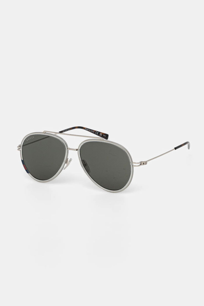 Gucci ochelari de soare culoarea argintiu, GG1981S