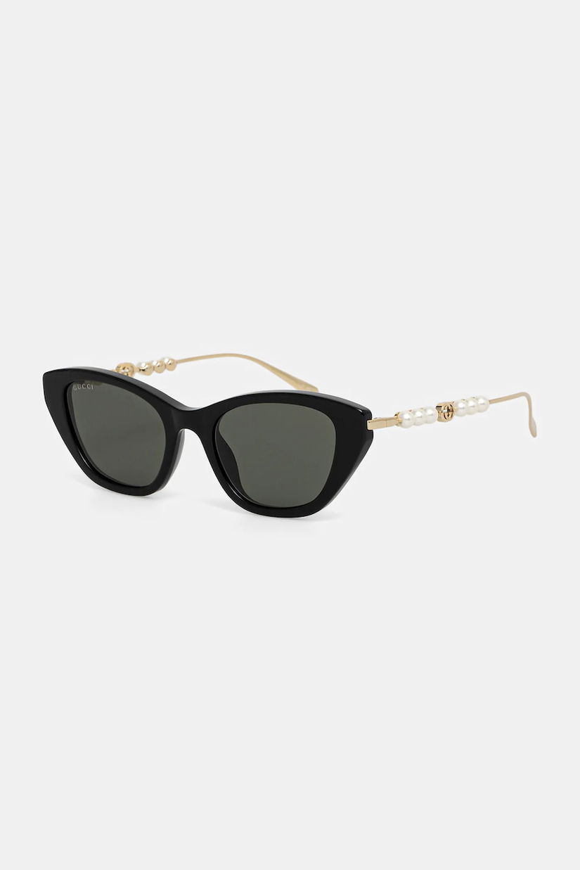 Gucci ochelari de soare culoarea negru, GG1968S