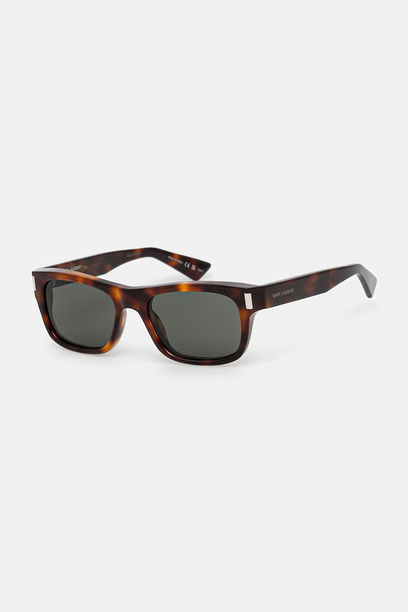 Saint Laurent ochelari de soare culoarea maro, SL 83