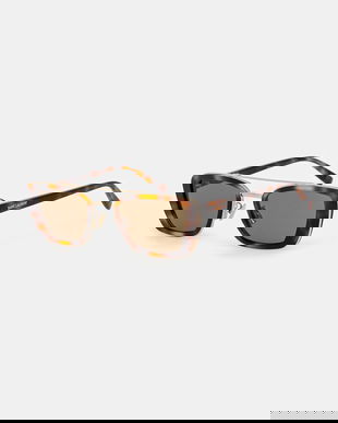 Saint Laurent ochelari de soare culoarea maro, SL 825