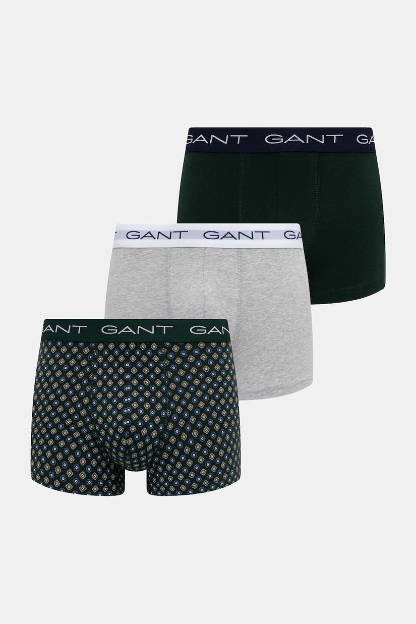 Gant boxeri 3-pack culoarea verde, 902533053