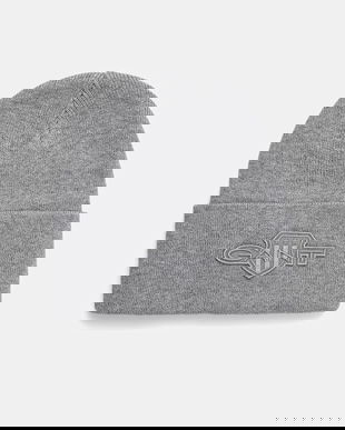 Gant căciulă din amestec de lână culoarea gri, 9910050