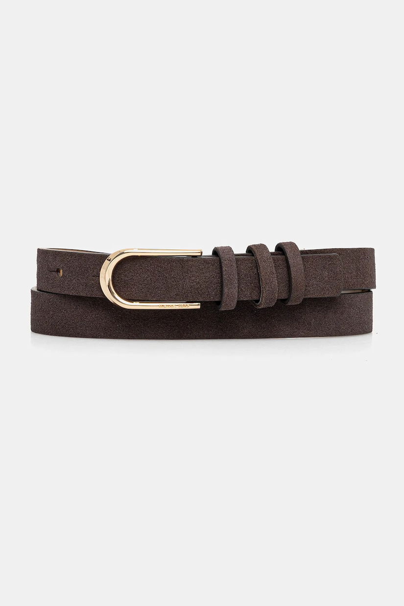 MICHAEL Michael Kors curea de piele culoarea maro, 29MKWB529016