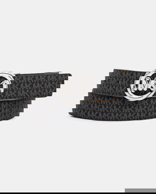 MICHAEL Michael Kors curea culoarea negru, 29MKWB536121