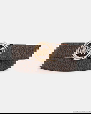 MICHAEL Michael Kors curea culoarea maro, 29MKWB536121