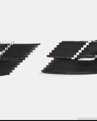 MICHAEL Michael Kors curea cu două fețe culoarea negru, 29MKWB529034