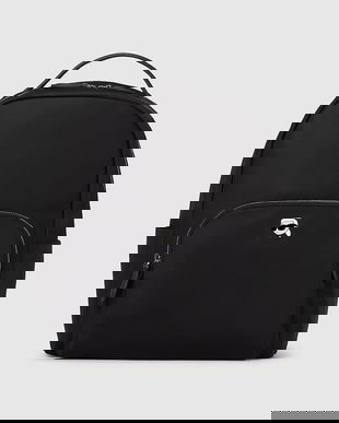 Karl Lagerfeld rucsac culoarea negru, mare, A4W30250