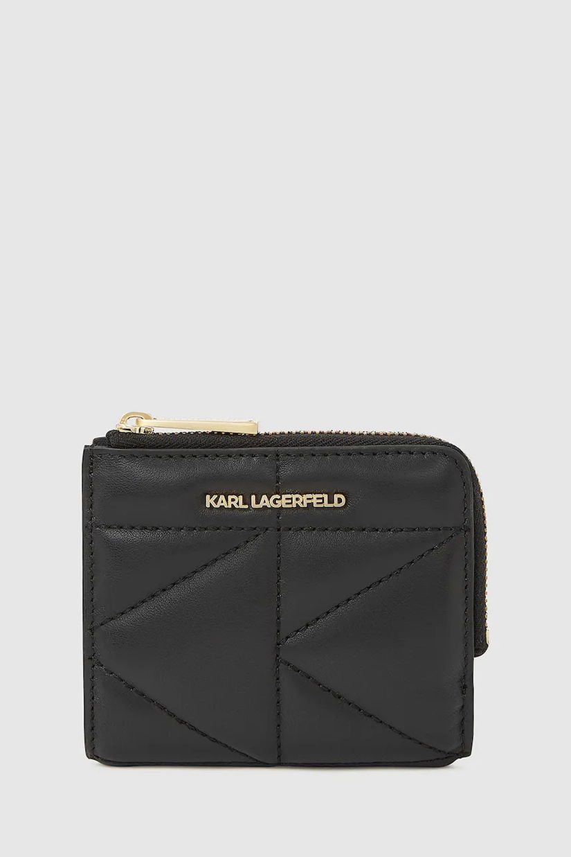 Karl Lagerfeld portofel de piele culoarea negru, A4W32039