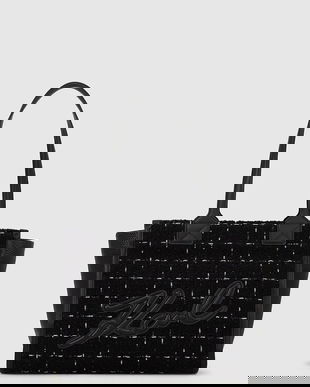 Karl Lagerfeld poșetă culoarea negru, A4W30260