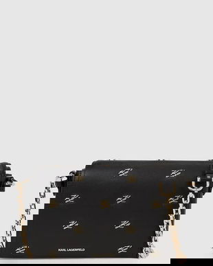 Karl Lagerfeld poșetă culoarea negru, A4W30110