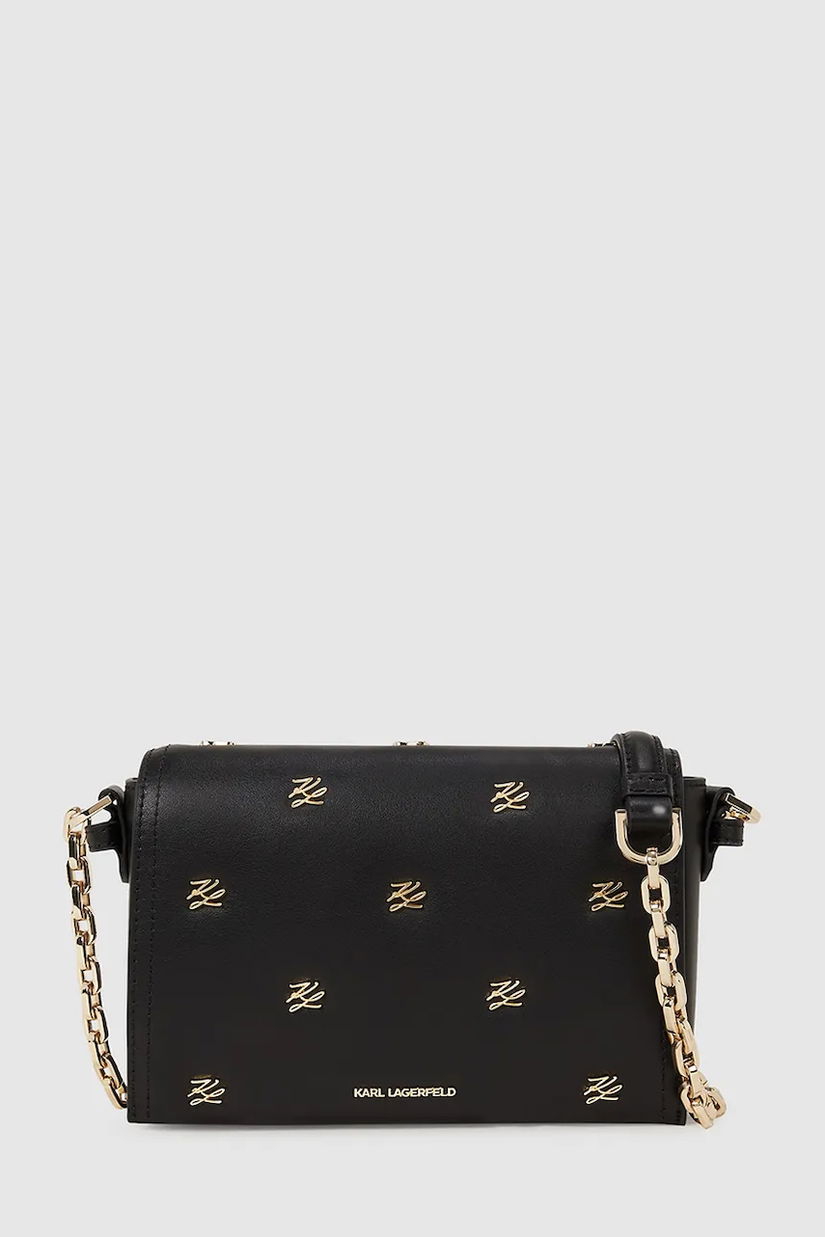 Karl Lagerfeld poșetă culoarea negru, A4W30110