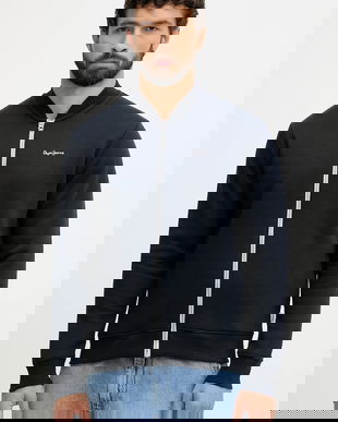 Pepe Jeans bluză culoarea bleumarin, uni, PM5800010