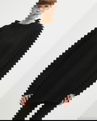 MM6 Maison Margiela pulover din amestec de lână culoarea negru, călduros, S62HL0042.M13192.900