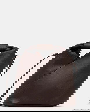 MM6 Maison Margiela poșetă culoarea maro, SB6WD0026.P8396.T2164