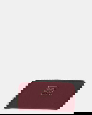 ERMANNO Firenze portofel culoarea bordo, 12600387