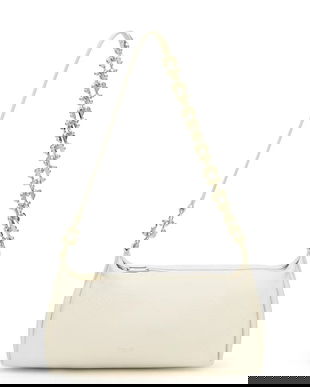 Tous poșetă de piele FOLD culoarea bej, 2002306701