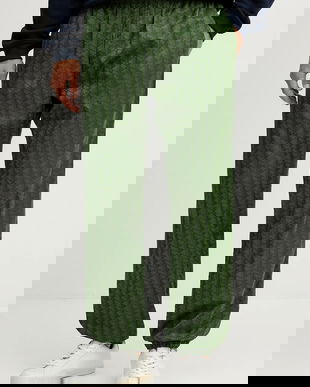 Lacoste pantaloni de trening culoarea verde, cu imprimeu, XH8908