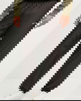 Lacoste pantaloni de trening culoarea maro, uni, XH8909