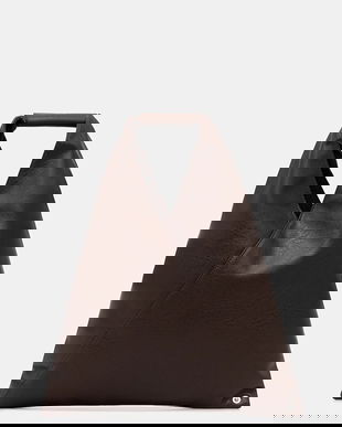 MM6 Maison Margiela poșetă culoarea maro, S54WD0043.P8396.T2164