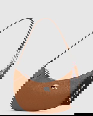 Karl Lagerfeld poșetă culoarea maro, A4W30007