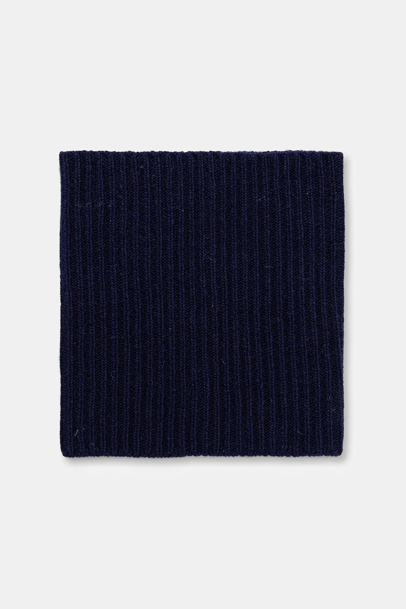 United Colors of Benetton o eșarfă cu lână culoarea bleumarin, uni, 1344DU01M